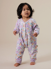 floral terry romper
