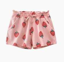 pink strawberry short