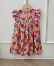 ellie dress in bright floral