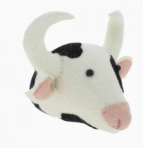 FINAL SALE: mini cow head