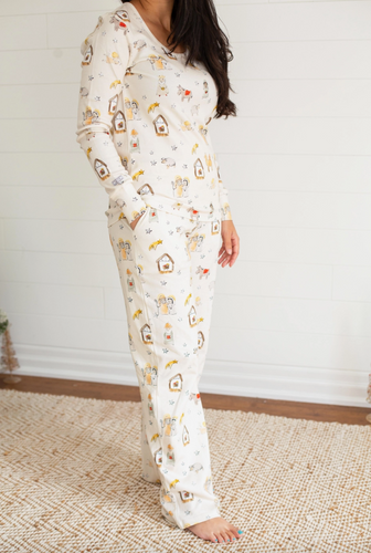 FINAL SALE: nativity women's pajamas