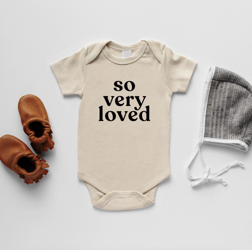 so very loved onesie