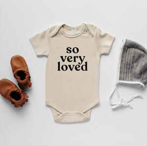 so very loved onesie
