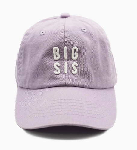big sis hat in lilac