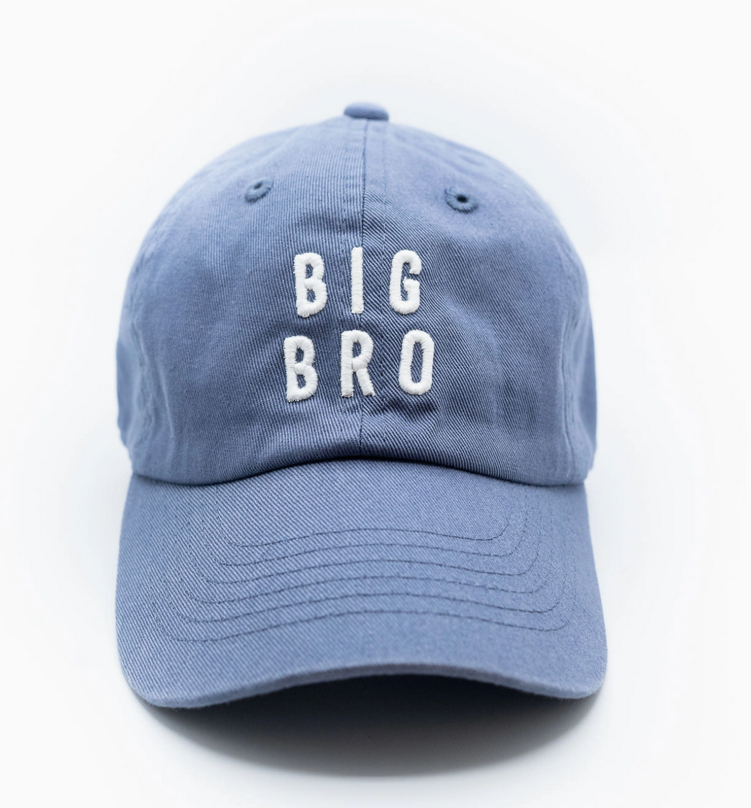big bro hat in dusty blue