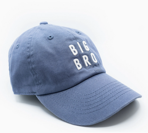 big bro hat in dusty blue