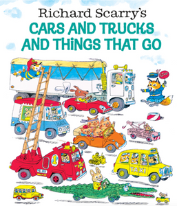 richard scarry's cars + trucks + things that go
