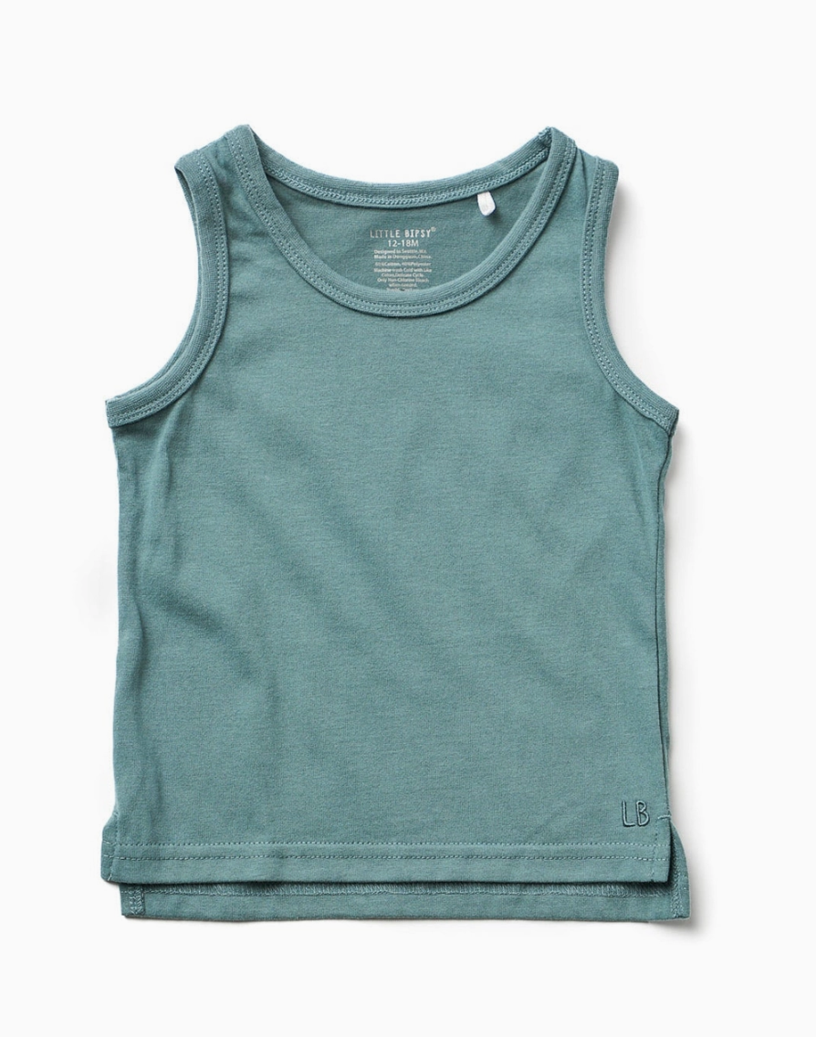 elevated tank in teal