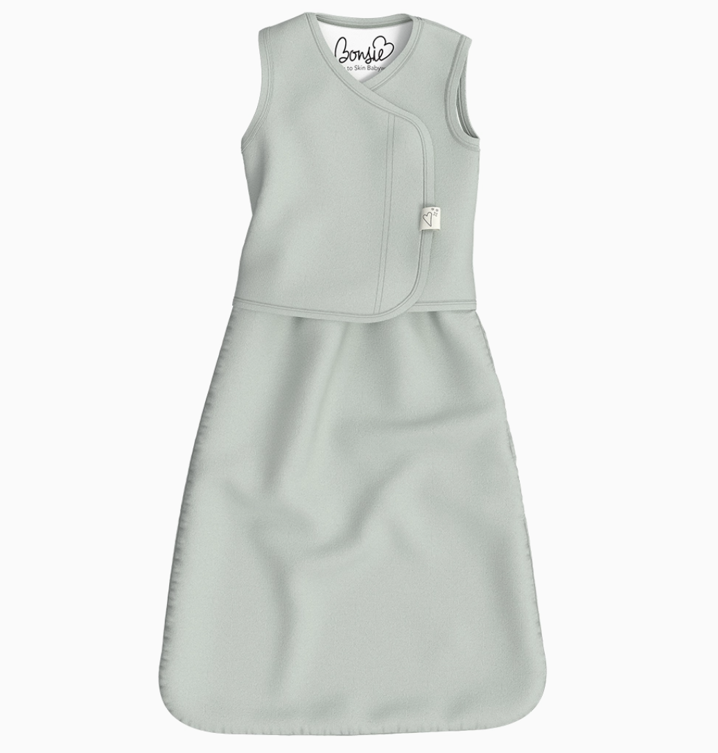 sleep sack in avocado