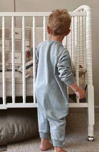 cotton jumpsuit in clover
