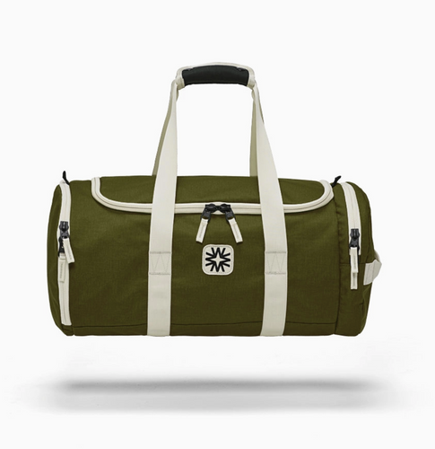 states duffle in olive