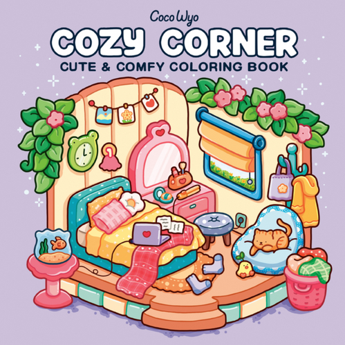 cozy corner coloring book