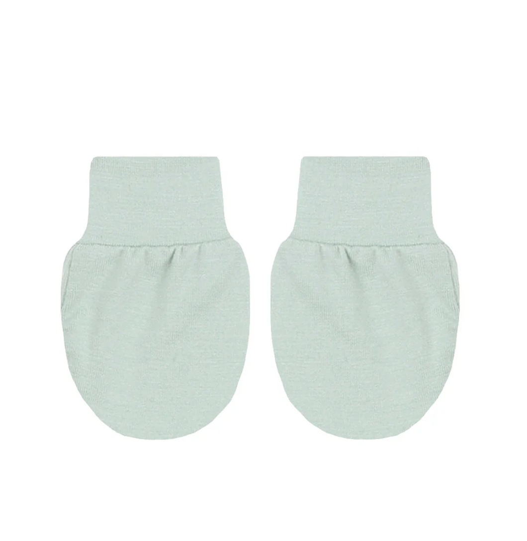 no scratch mitts in seafoam
