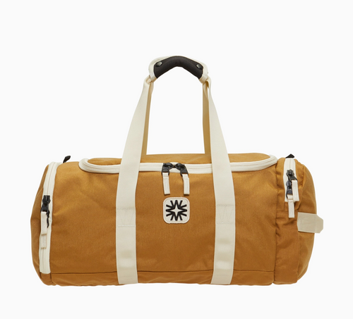 states duffle in honey
