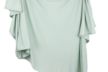 swaddle blanket in seafoam