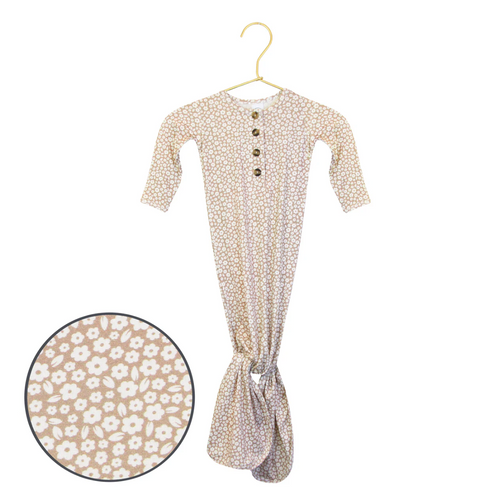 knotted gown in laynie