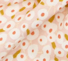 heirloom bow clip - blush floral