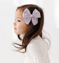 heirloom bow clip - lavender
