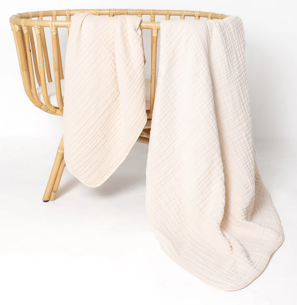 cloud muslin™ quilt - cream