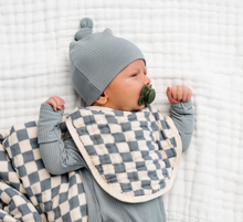 cloud muslin™ bib 2 pack - miles/cream