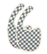 cloud muslin™ bib 2 pack - miles/cream