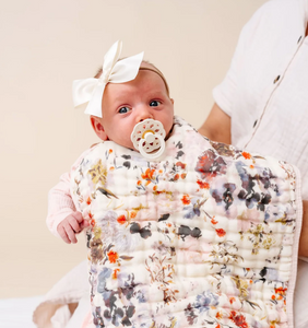 cloud muslin™ burp 2 pack - nellie/blush