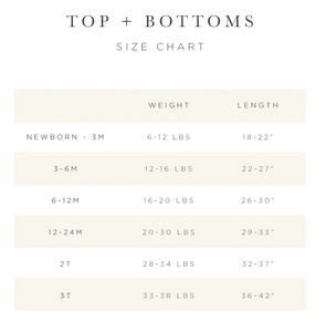 top + bottom set in dolly