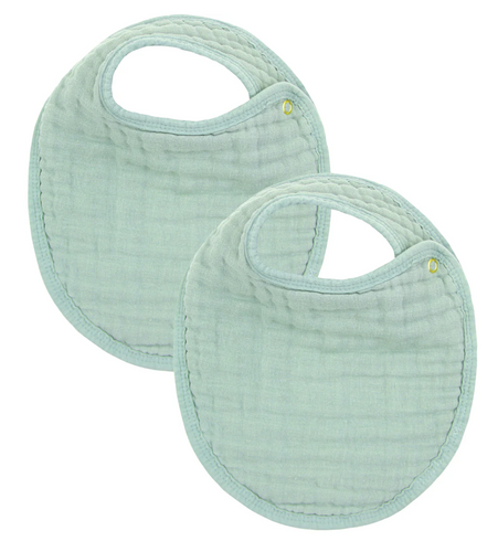 cloud muslin™ bib 2 pack - bali