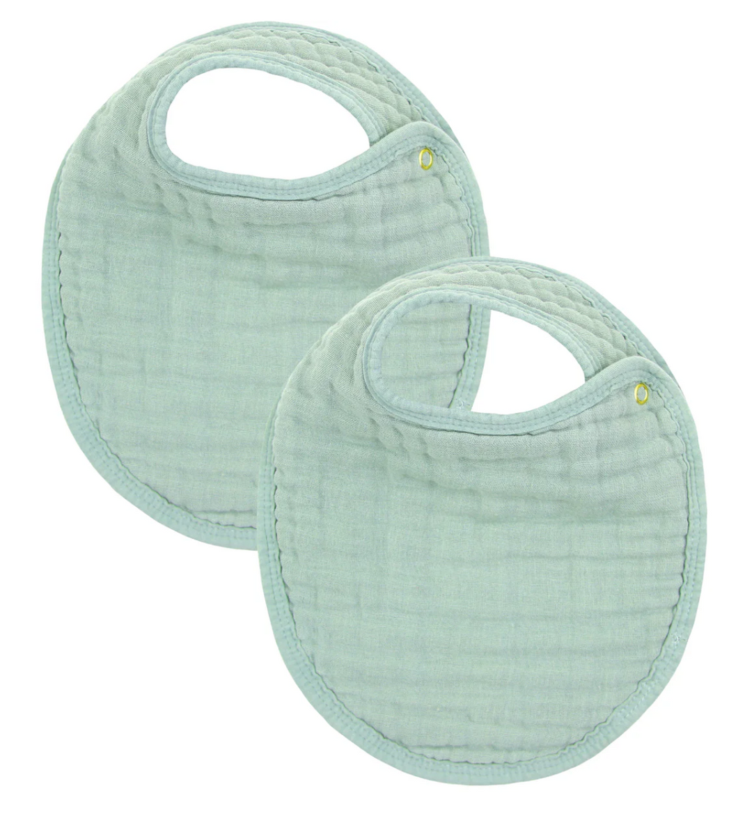 cloud muslin™ bib 2 pack - bali