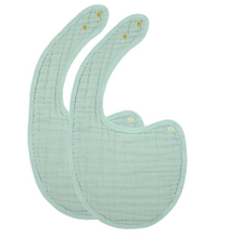 cloud muslin™ bib 2 pack - bali