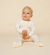 zippered footie in george