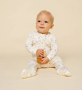 zippered footie in george