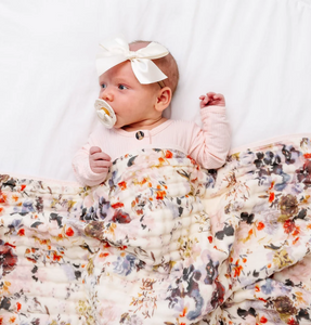 cloud muslin™ quilt - nellie/blush