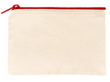 tweed bookclub zip pouch