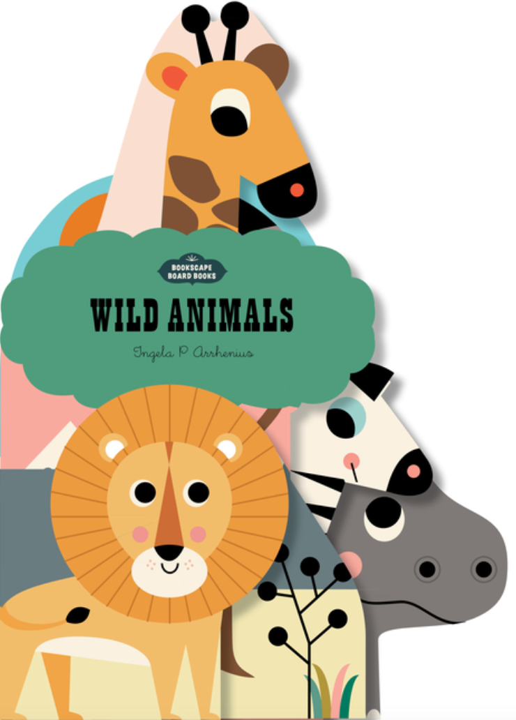 wild animals bookscape