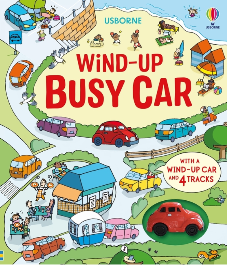 wind-up busy car