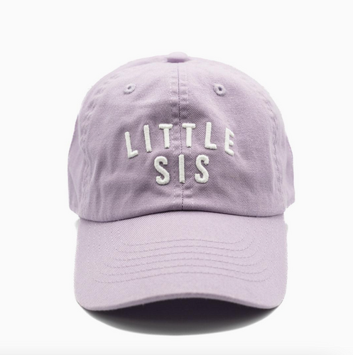 little sis hat in lilac