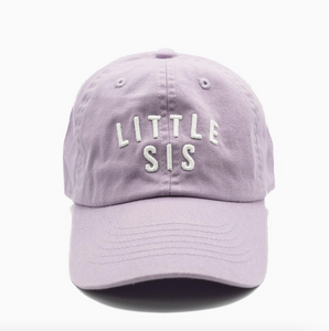 little sis hat in lilac