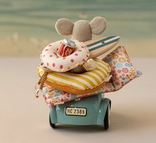 light blue car