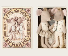 royal mice twins in box