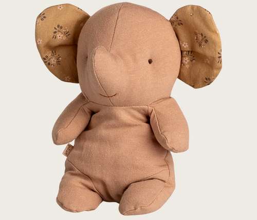 small elephant in powder