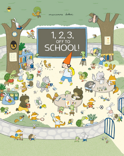 1, 2, 3, off to school!