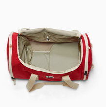 states duffle in red