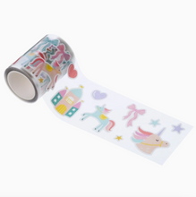 magical unicorns washi sticker roll
