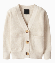 oatmeal knit cardigan