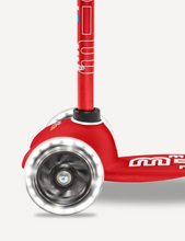 mini deluxe LED scooter: red