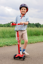 FINAL SALE: (NO SHIP) maxi deluxe LED scooter: red