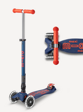 (FINAL SALE/NO SHIP) maxi foldable LED scooter: navy