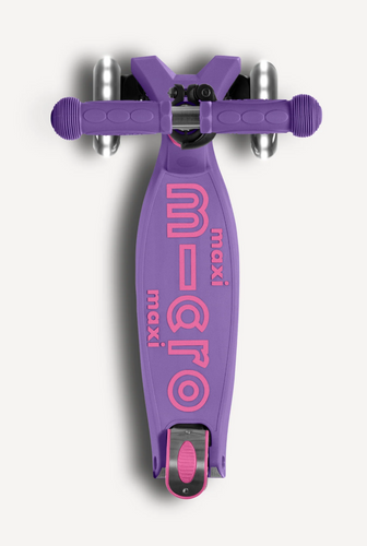 (FINAL SALE/NO SHIP) maxi foldable LED scooter: purple