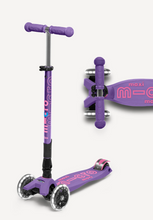 (FINAL SALE/NO SHIP) maxi foldable LED scooter: purple